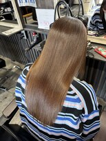 アローズ 荒尾店(arose)&nbsp;縮毛矯正＋トリートメントで叶える艶髪ストレート
