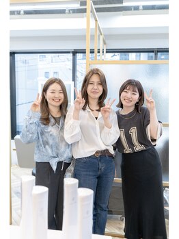 トッカ 三ノ宮店(tocca)の写真/[駅近*お出かけ前にも◎]女性同士だから共感できる悩みに寄り添いながらご提案◎経験豊富なStylist多数在籍