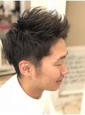 アップバングショート