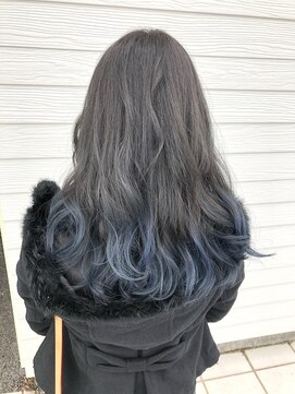 ブランシェ 小牧店(BRANCHE) ☆ブルーブラックグラデーション☆ ブランシェ小牧具志