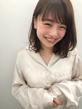 アンアミ オモテサンドウ(Un ami omotesando) 【Unami】　2019春　柔らかミディアム　島田梨沙