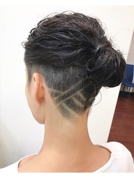 刈り上げ女子 ライン On Off L リゴ ヘアー Rigo Hair のヘアカタログ ホットペッパービューティー