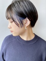モリオフロムロンドン 原宿本店(morio from London) 【morio原宿】大人かわいいショートインナーカラー