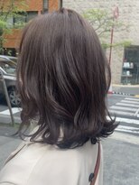地毛風カラー × ブラウングレージュ Hair Design Collet Ginza