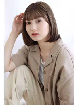 アルベロ(albero) albero小原【ボブ×カーキグレージュ】