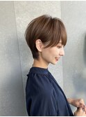 大人可愛いくびれショート