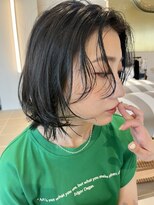 ナットナウ(NOT NOW)&nbsp;大人可愛い20代30代40代黒髪前下がりショートボブ丸みショート◎