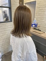 ニューモヘアー 立川(Pneumo hair) ハイライトベージュ×ミディアム^ ^