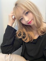 リル 西宮(LiL') 【LiL'西宮】透明感ハイトーンカラー_ミルクティーカラー