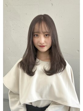 シーク 天神(SEEK) 【SEEK 緒方芽久】透明感グレージュカラー