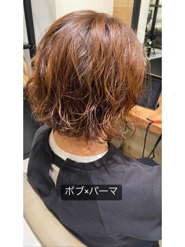 スタジオ ノル(studio noll) 【新宿 studio noll.】ボブ×パーマ