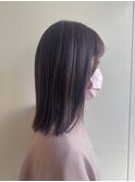 顔まわりカット◯チョコレートブラウン◯こっくりカラー