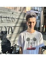 ノア(NOA)&nbsp;クセ毛×スパイキー　シルバーグレイ