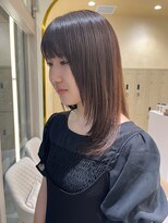 ゼスト フィーノ(ZEST fino) 【ZEST】顔まわりレイヤーと酸性ストレートで簡単スタイリング!