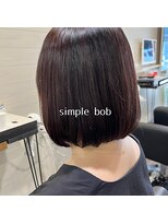 アンプヘアー 二条店(unpeu hair)&nbsp;ナチュラルボブ