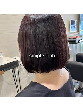 アンプヘアー 二条店(unpeu hair) ナチュラルボブ