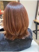 ミルクティーベージュダブルカラーインナーカラーケアブリーチ