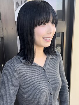 イフ 高崎本店(Ifh) 青すぎないブルーブラック【Ifh本店高崎/高崎/高崎イオン近く】