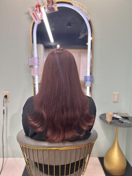 ルフレ 新宿本店1st(Reflet) プルエクステ/ダイヤモンド/付けたままカラー