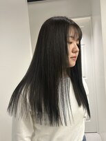 ゼスト 八王子店(ZEST)&nbsp;"ブリーチなしWカラー"アッシュブラウン【古沢みはる】