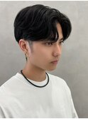 ★10代20代30代韓国ビジネスカジュアル刈り上げセンターパート