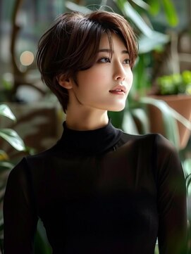 アルトリスト(Altruist Aging×HAIR&SPA) ☆イメチェンピンクベージュアンブレラカラー前髪クールショート