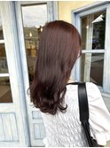 ＊ ショコラピンクでモテ色ロング