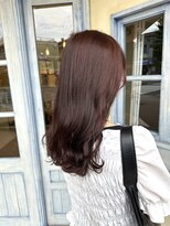 エイミーバイアフロート(amie  by afloat)&nbsp;＊ ショコラピンクでモテ色ロング