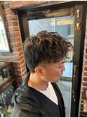 ゆるめツイストパーマ