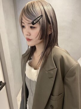 ペレ 梅田(PELE) 黒髪/ボブルフ/ネビージュ/小顔/ワンレン/梅田/髪質改善/前髪