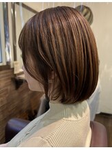 アモンド(Amonde) 切りっぱなしボブ