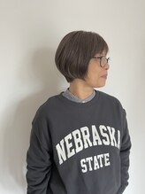 ハハ&nbsp;60代／gradation Bob
