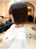 【澤口】イメチェン外ハネボブ美髪ワイドバングレイヤーショート