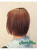 大人気切りっぱなしボブ