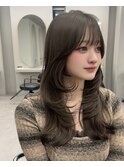 (licca内堀)前髪、フェイスレイヤー×顔まわり