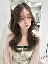 ユーフォリア 渋谷グランデ(Euphoria SHIBUYA GRANDE)&nbsp;レイヤーカット　くびれ巻き　顔まわりカット