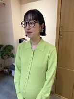 スムーク(smuk)&nbsp;【smuk/岩澤美紅】ミニボブ/ぷつっとボブ/暗髪/ストレート