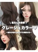 韓国ヘア　2wayバング  レイヤーカット くびれヘア  顔周り/