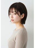 髪質改善/大人ボブ/重め前髪/大人可愛い/小顔ヘア/綱島