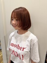 ラグ バイ シゲルカットクラブ 神田久志本店(lag)&nbsp;レイヤーボブ×オレンジ×伊勢ボブ