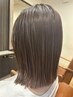 透明感カラー＋高濃度髪質改善