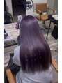 プライズ 所沢プロぺ通り店(prize)&nbsp;色落ち綺麗なラベンダー♪な楽ブリーチカラーを楽しみたい方に♪