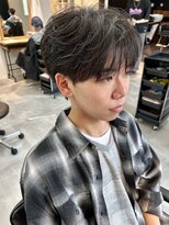 シーフ 千葉(Cyf)&nbsp;シースルーニュアンスパーマ/毛流れパーマ/メンズカット/関祐翔