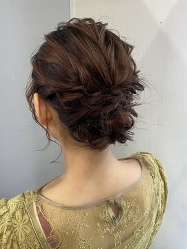 クレーデ ヘアーズ 五日市店(Crede hair's) その長さからこのアレンジできちゃうの？！