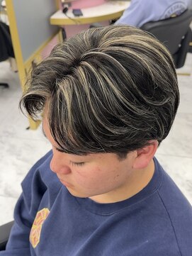 ジュイル シブヤ(JEWIL SHIBUYA) 金メッシュ、メッシュ、メンズ