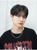 シースルーマッシュダウンパーマ韓国マッシュニュアンスパーマ