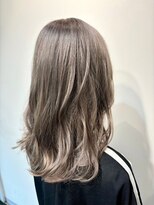 トゥーン 川崎店(TOON)&nbsp;シルバーグレージュ/ハイトーン/ダブルカラー/ケアブリーチ