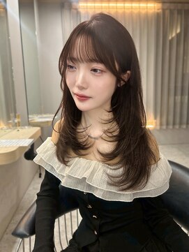 ボタン テンジン(VOTAN tenjin) 【木串楽人】韓国ヘア/ミディアム/ミディアムレイヤー