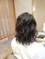 ミリ 国分寺(Mili)&nbsp;ミディアムレイヤーカット&スパイラルパーマ