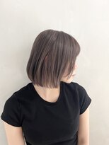 マスカリ(muscali)&nbsp;ハイライト/ダークアッシュ似合わせカットミディアムレイヤーe7